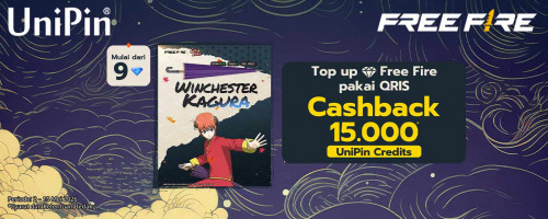Winchester Bentuk Payung Spesial Kolaborasi, Miliki Sekarang! Top Up Sekarang dan Nikmati Cashback 15.000* UniPin Credits!